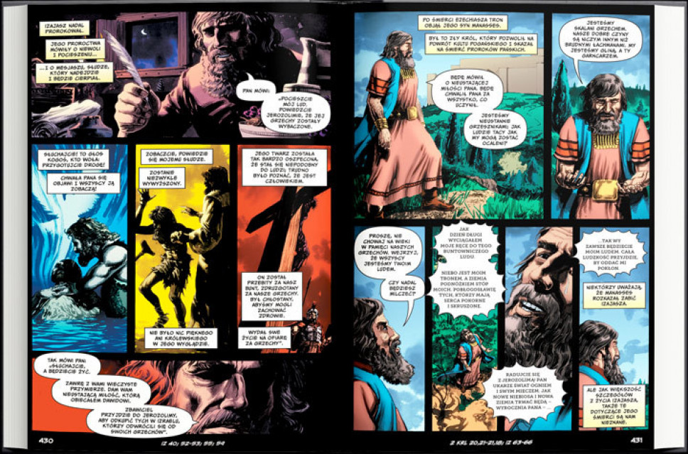 Biblia komiks - Pamiątka Pierwszej Komunii Świętej