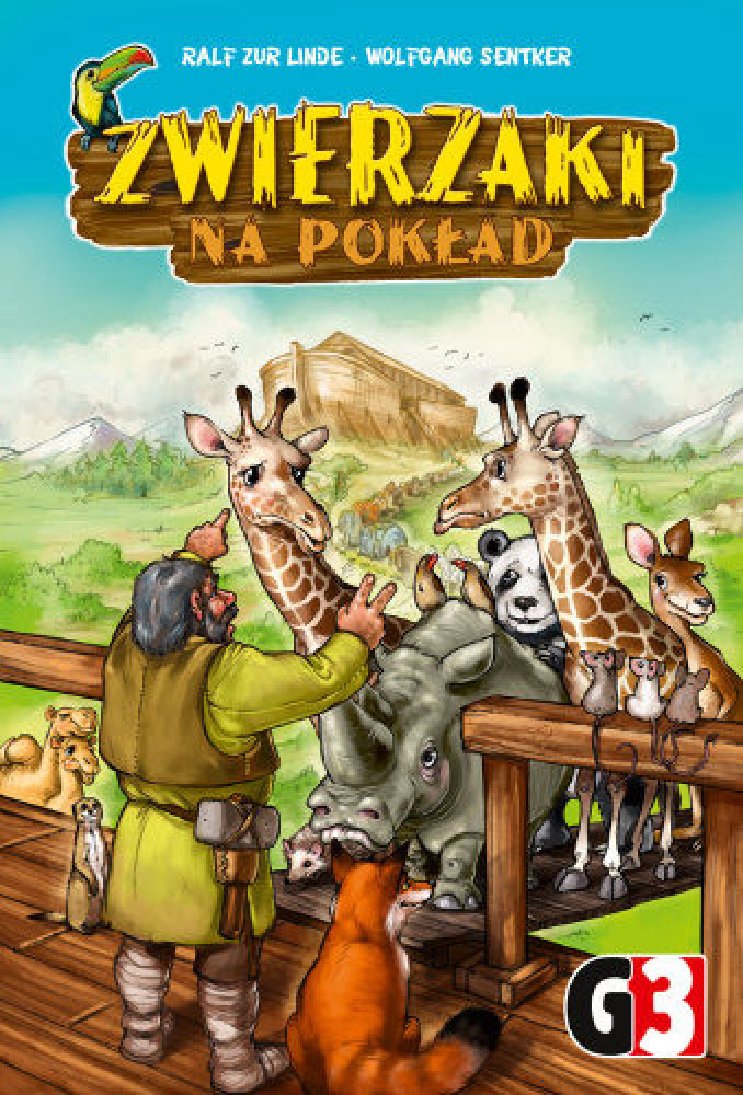 Gra Zwierzaki na pokład - Wydawnictwo G3