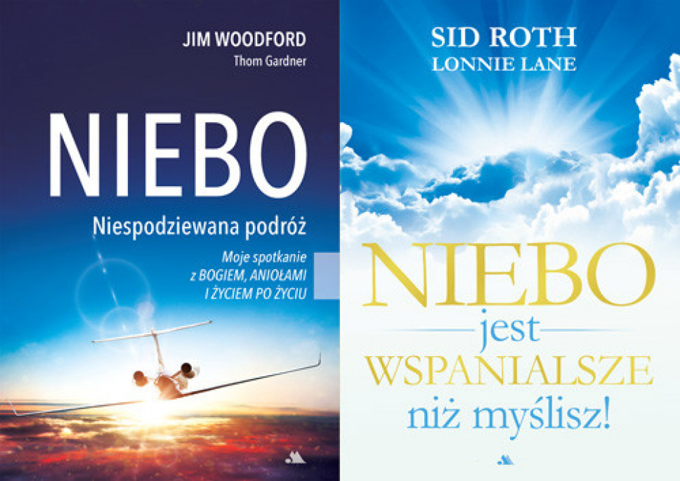 Niebo Niespodziewana podróż + Niebo jest wspanialsze niż myślisz - Jim Woodford, Thom Gardner, Sid Roth, Lonnie Lane : Świadectw