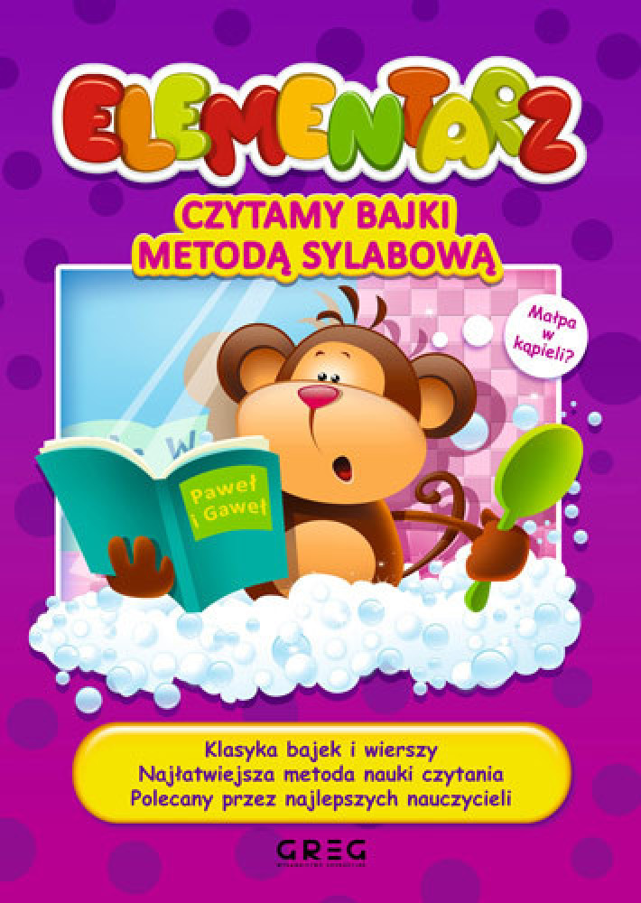 Elementarz - czytamy metodą sylabową - Alicja Karczmarska-Strzebońska