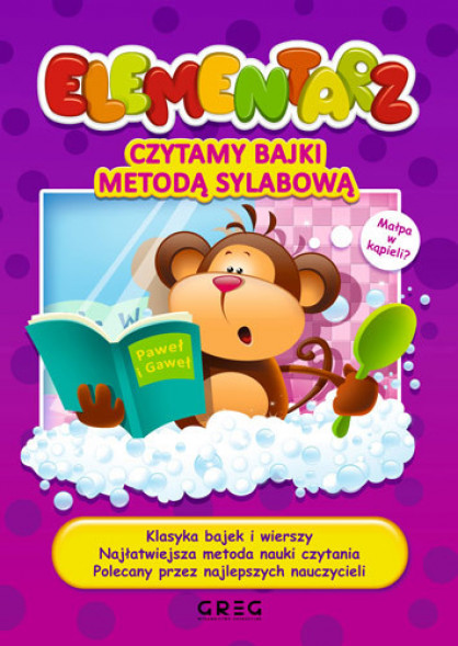 Elementarz - czytamy metodą sylabową - Alicja Karczmarska-Strzebońska