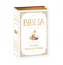 Biblia. Pismo Święte - Pamiątka I Komunii Świętej z dedykacją