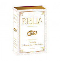 Biblia. Pismo Święte - Pamiątka Sakramentu Małżeństwa - z dedykacją