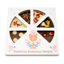 Torcik czekoladowy - Pierwsza Komunia Święta