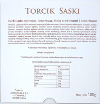 Torcik czekoladowy - Pierwsza Komunia Święta