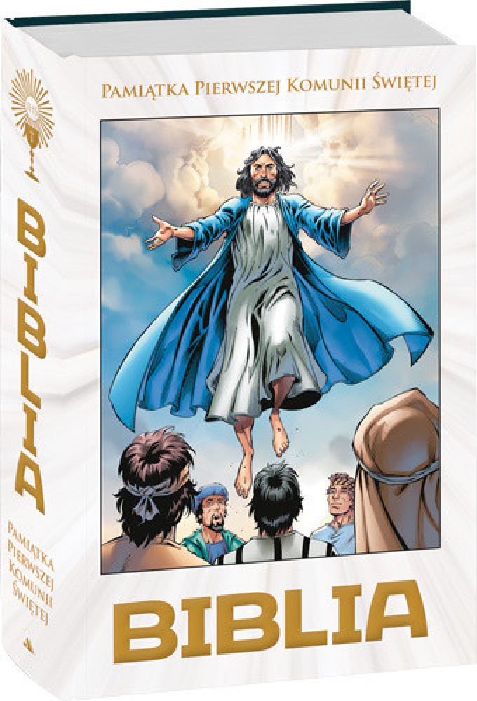 Biblia komiks. Pamiątka I Komunii Św. z DEDYKACJĄ