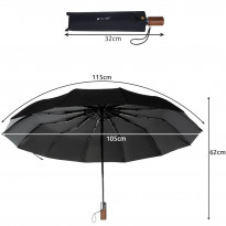 Parasol składany - parasolka automatyczna, 12 drutów - Ruhhy