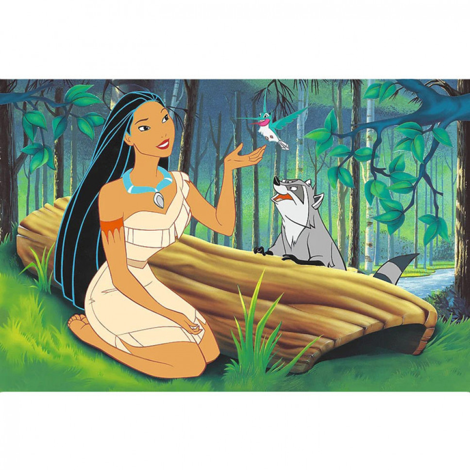 Puzzle Pocahontas, 600 elementów - grafiki Disneya - Trefl : Gry i zabawy dla dzieci