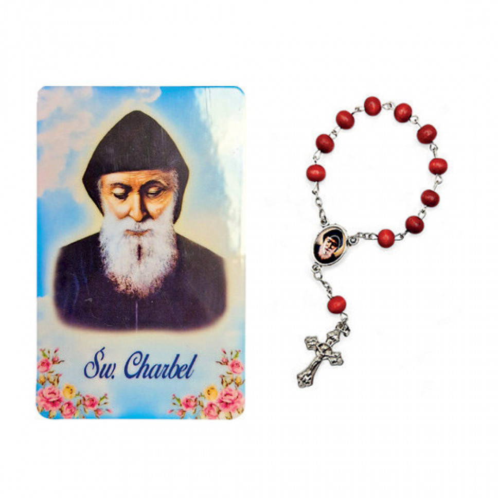 Zestaw modlitewny Św. Charbel : Dewocjonalia