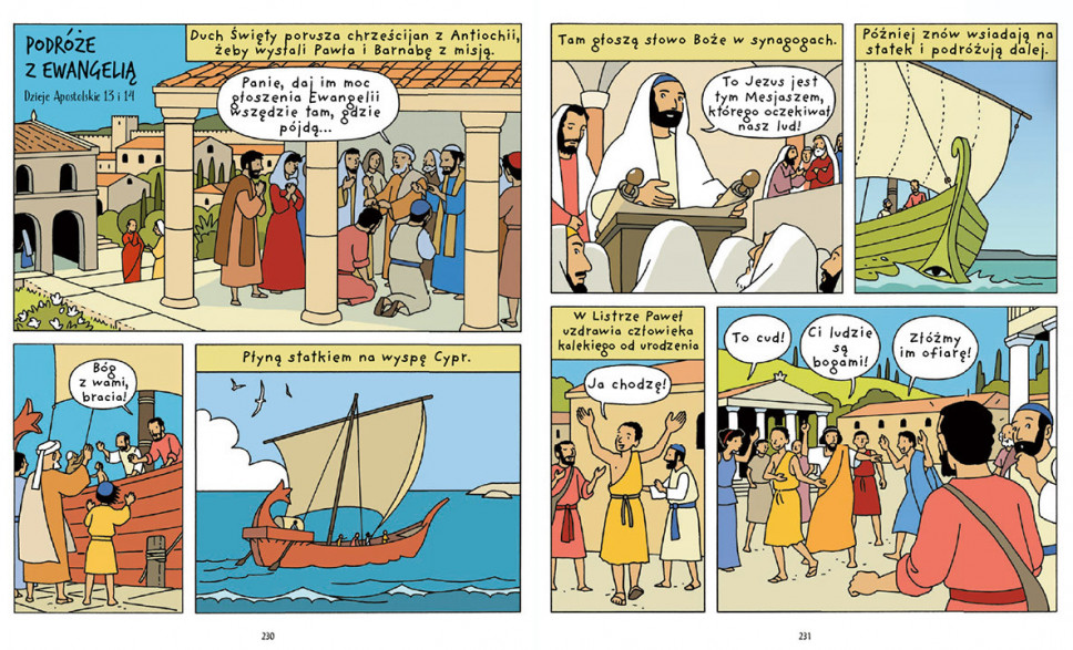 Biblia dla dzieci. Komiks - Pamiątka Chrztu Świętego