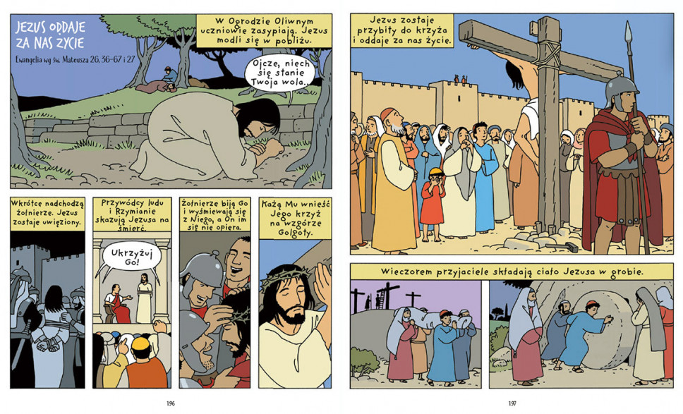 Biblia dla dzieci. Komiks - Pamiątka Chrztu Świętego