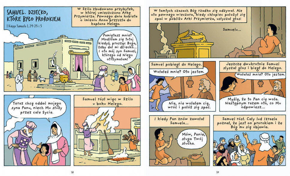 Biblia dla dzieci. Komiks - Pamiątka Chrztu Świętego