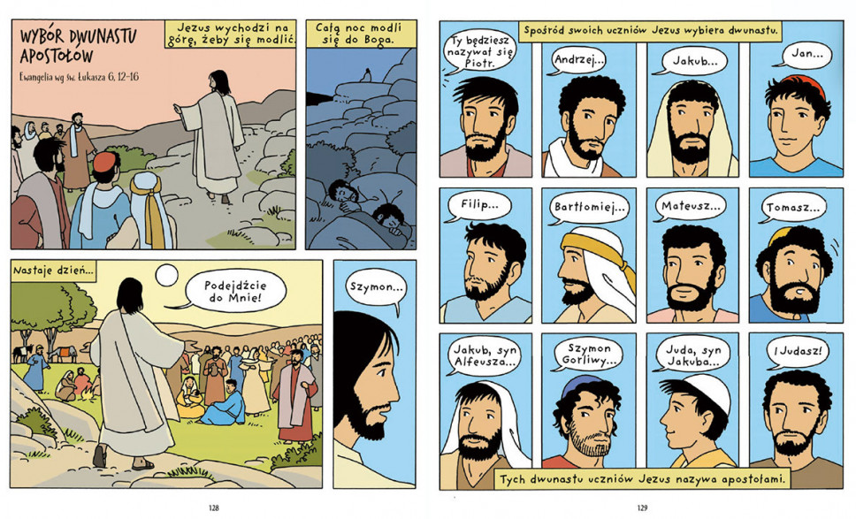 Biblia dla dzieci. Komiks - Pamiątka Chrztu Świętego