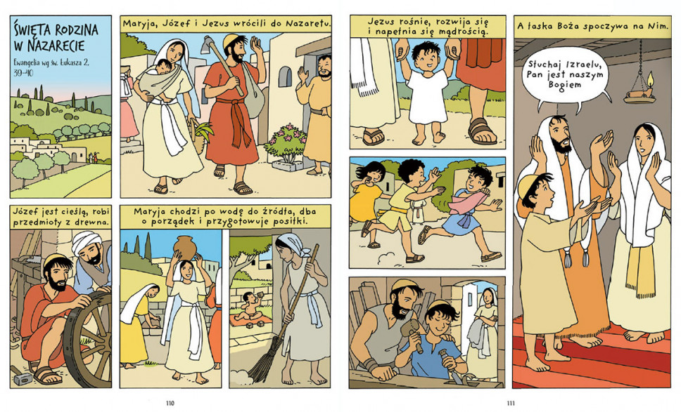 Biblia dla dzieci. Komiks - Pamiątka Chrztu Świętego