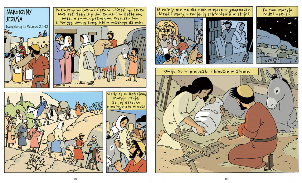 Biblia dla dzieci. Komiks - Pamiątka Chrztu Świętego