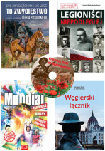 Wakacyjny pakiet historyczny - pakiet 4 książek + płyta CD