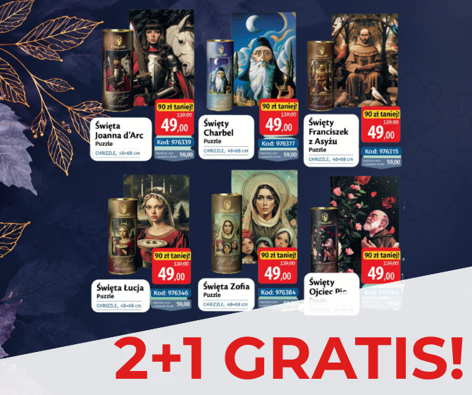 Puzzle 2+1 GRATIS